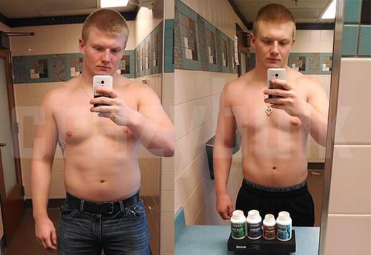 RILEY HAT DURCH CRAZYBULK’S CUTTING STACK 7% KÖRPERFETT VERLOREN!